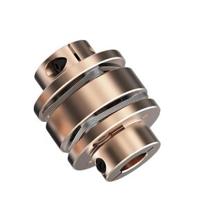 شفة اقتران LE D40L35/50 مقرنة عمود المحرك المرن أغشية الألومنيوم المشتركة العالمية 1 قطعة (LE1-B-D40L35-6X12) in Kuwait