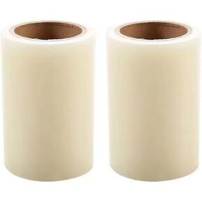Transparent Shoe Film, 15/16CM Wide Disposable Plastic Wrap Shoe Membrane for Shoe Cover Machine, Easy Install Quick Refill(2 Roll*7.5CM+16CM) in Saudi Arabia