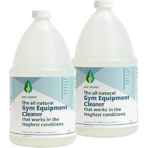 Naturama Yoga Mat Cleaner - Eco-Friendly Gym Equipment Cleaner, Works Great On Exercise Machines, Mats, Sports Gear. Cleans Sweat Without Slippery Residue. unscented and Hypoallergenic. (1G x 2) in Kuwait
