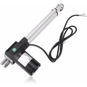 Push Rod Thrust 6000N Industrial reciprocating Push Rod Motor Lifter DC 12V/24V Nursing Bed Telescopic Rod 150mm 200mm 250mm(DC12V 20mm s 1500N,Stroke 200mm) in Kuwait