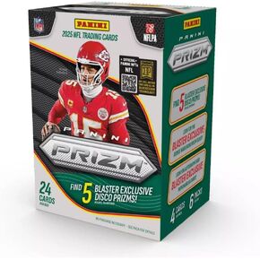 Panini 2025 Prizm Football 6-Pack Blaster Box (Disco Prizms) in Kuwait