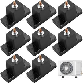 NATGAI 8 Pack Rubber Vibration Isolator Mounting Bracket/Air Conditioner Mounting Bracket for Outdoor Mini Split Air Conditioner Condenser in Kuwait