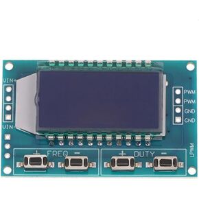 for pwm Signal Generator Module with LCD Display, 1Hz-150KHz for frequency & 0-100% Duty Cycle Adjustable Square Wave Rectangular for pulse Generator for MCU Motor Driver for ttl Serial Communication in Kuwait