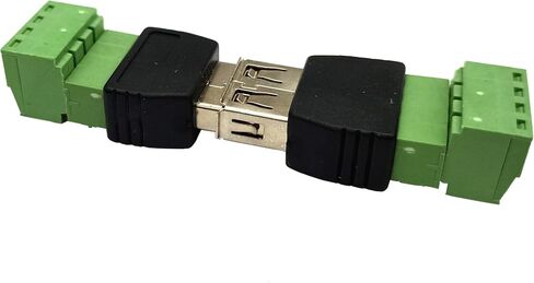 4 حزمة USB A ذكر وأنثى إلى 4 دبوس برغي طرفي بدون لحام محطات برغي محول محول الشحن in Kuwait