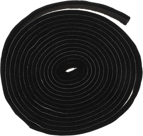 Toddmomy 1roll Gasket Smoker Seal Self Adhesive for Outdoor BBQ and Fire Cooking Black Fireproof Seal for Grills and Smokers Easy Install and Cut in Kuwait