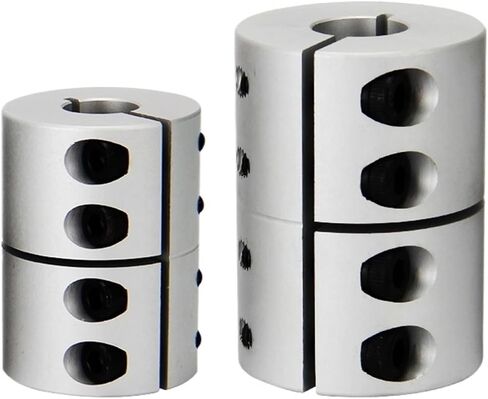 D65L80 مقرنة D65 L80 رمح محرك اقتران جامد سبائك الألومنيوم لقط مقرنة عزم دوران كبيرة 14-38 مللي متر (علامة حجم أخرى) in Kuwait
