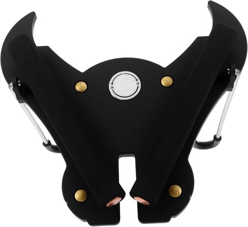 Hemoton Portable Foldable Alto Saxophone Stand Black – Stable Non-slip Sax Holder Rack for Home and Studio Use – Protective Space-saving Folding Saxophone Display and Accessory in Kuwait