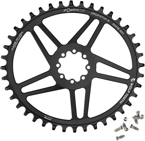 سلسلة تثبيت مباشرة بيضاوية الشكل من سن الذئب لـ SRAM 8-Bolt صغير in Kuwait