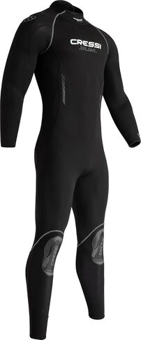 Cressi 5 mm Neoprene Wetsuit for Scuba Diving and Snorkeling in Temperate Waters - Balam Man - Designed in Italy in Kuwait