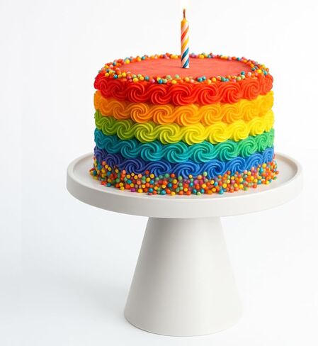 Soporte redondo para tartas, soporte para postres perfecto para pasteles, cupcakes, dulces y más – Plato decorativo para todas las ocasiones, 11.1 pulgadas de diametro in Kuwait