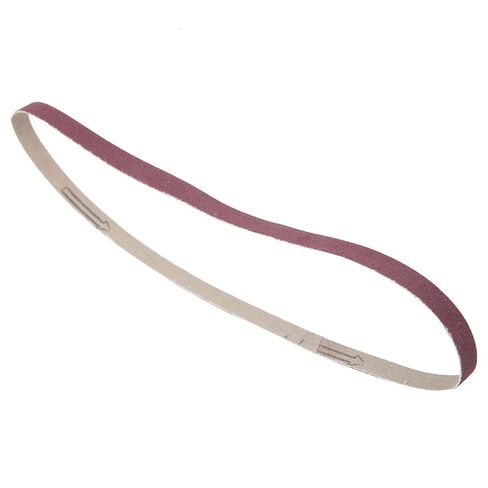 Generic 10PCS Sandpaper Aluminium Oxide Straps for Hardware Sanding and Furniture Polishing Durable 533mm 9mm (180#) in Kuwait