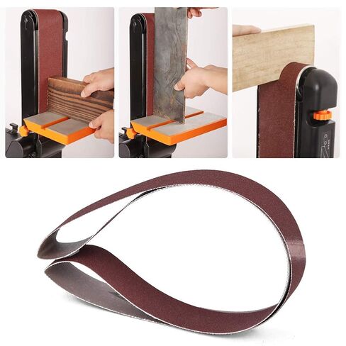 FTVOGUE Abrasive Belt Aluminum Oxide for Metal Tool Sanding 240 Grit Perfect for Furniture Polishing (600 mesh 10 Pack) in Kuwait