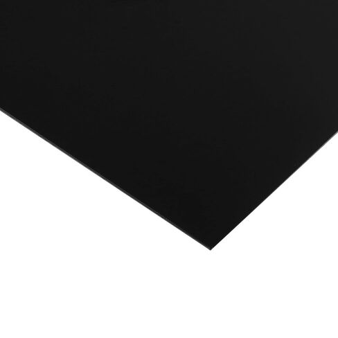 4 Pack Black ABS Plastic Sheet, 15.6 x 11.8 x 1/16 Inch, 0.06 Thick Moldable Thermoplastic Board for DIY, Signage, Handcrafts in Kuwait