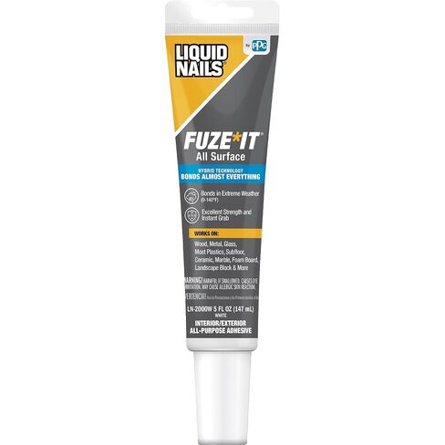 Liquid Nails Fuze*It All Surface Construction Adhesive (LN-2000W), 5 oz in Kuwait