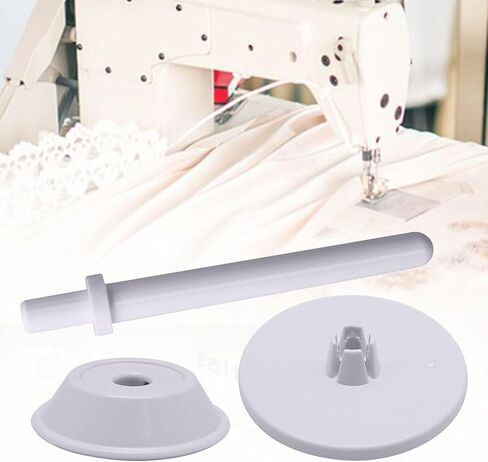 KiBcsLic Spool Pin and Cap Set Spare Part Professional Vertical Thread Holder Spool Cover for 2040 5500 5812 6000 6018 132 132FW 2030 in Kuwait