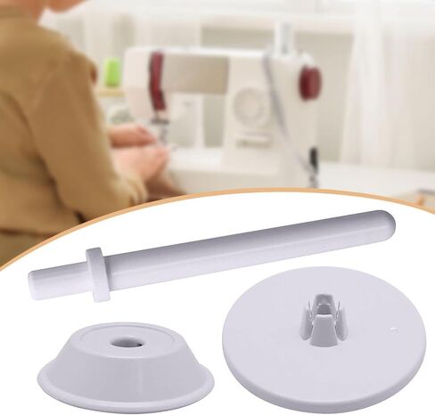 KiBcsLic Spool Pin and Cap Set Spare Part Professional Vertical Thread Holder Spool Cover for 2040 5500 5812 6000 6018 132 132FW 2030 in Kuwait