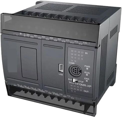 1pcs H1u 0806mr Xp PLC 0806MR 0806MT 1208MR 1208MT 1614MR 1208 1410 2416 2820 3624 MT Programmable Logic Controller(H1u-2820mt-xp) in Kuwait