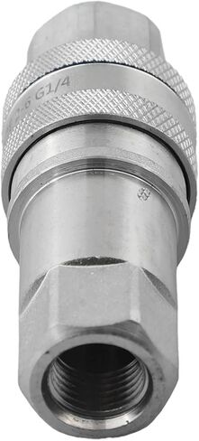 Hydraulic Quick Connectors in Carbon Steel 1 Set of G1/4 Female Pipe Fittings for Various Hydraulic Applications in Kuwait