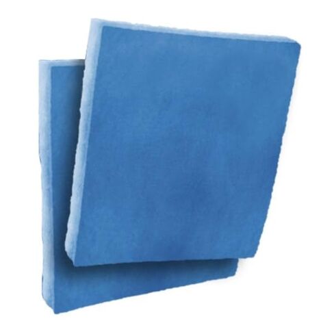 AirstarSolutions 16-3/8 x 21-1/2 x 1 Blue & White Poly Filter Media Replacement Pads, 2-Pack in Saudi Arabia