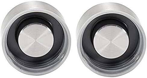 Brieftons Glass Bottles's Lids, Pack of 2 Stainless Steel Caps, Compatible ONLY with Brieftons Glass Bottles in Saudi Arabia