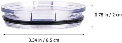 COLLBATH 2pcs Leak Tumbler Lids Replacement Kit Fits Tumblers Cup Lids for Insulated Mugs in Saudi Arabia