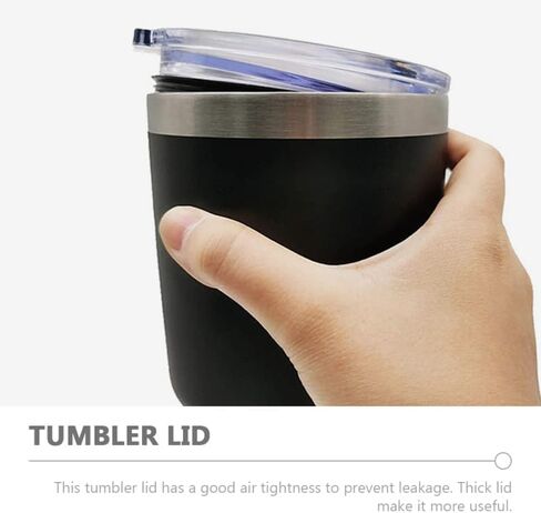 COLLBATH 2pcs Leak Tumbler Lids Replacement Kit Fits Tumblers Cup Lids for Insulated Mugs in Saudi Arabia