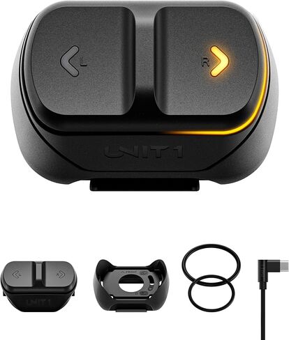 UNIT 1 Aura Smart Bike Helmet (Medium) Bundle with Wireless Handlebar Remote | MIPS + NTA-8776 E-Bike Certified | Integrated Turn Signals & Brake Light | Crash Detection | USB-C Rechargeable in Kuwait