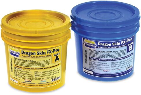 Dragon Skin FX-Pro - مطاط السيليكون المعالج بالبلاتينيوم للمؤثرات الخاصة - وحدة جالون in Kuwait