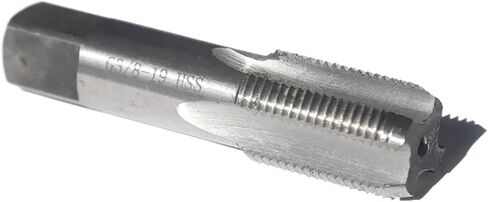 HSS صنع 55 درجة BSPT اليد اليسرى G3/8 "-19 LH موازية الأنابيب القياسية البريطانية آلة الحنفية لخيوط المعادن in Kuwait