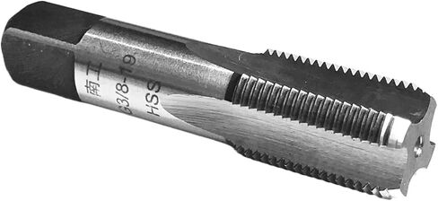 HSS صنع 55 درجة BSPT اليد اليسرى G3/8 "-19 LH موازية الأنابيب القياسية البريطانية آلة الحنفية لخيوط المعادن in Kuwait