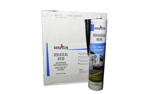 DEKALIN Dekaseal 8936 310ml Cartridge Plastic-Elastic Black Sealant/Adhesive 1 Tube in Kuwait