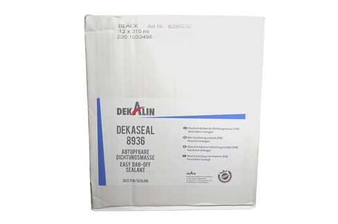 DEKALIN Dekaseal 8936 310ml Cartridge Plastic-Elastic Black Sealant/Adhesive 1 Tube in Kuwait