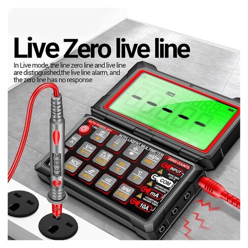 623 Car Multimeter Digital Multimeter 20000 Counts Engine Dwell Angle Measure Detection AC/DC in Kuwait