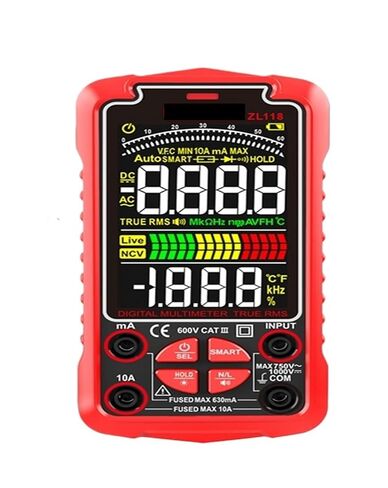 6000 قطعة اختبار قوس التيار الكهربائي التلقائي AC DC جهاز قياس الجهد الكهربائي الحالي المتعدد USB شحن رقمي متعدد ﻿ in Kuwait