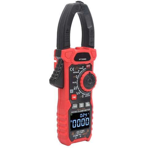 High Reliability High Safety Automatic Range Handheld Clamp Meter with Current Multimeter, ACDC Voltage NCV Tester 6000 Counts, for Motor Performance Testing in Kuwait