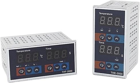 THF-2000 جهاز التحكم في تكامل الوقت ودرجة الحرارة مرحل SSR مخرج AC85-AC265V شاشة رقمية وحدة تحكم PID K-Type(THF-2611 30A) in Kuwait