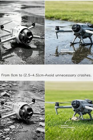 متوافق مع مجموعة ملحقات DJI Mavic 4 Pro، معدات الهبوط مع غطاء عدسة حماية للمروحة وواقي شاشة من الزجاج المقوى 9H، مجموعة حماية متكاملة للطائرة بدون طيار لتعزيز الثبات والسلامة in Kuwait