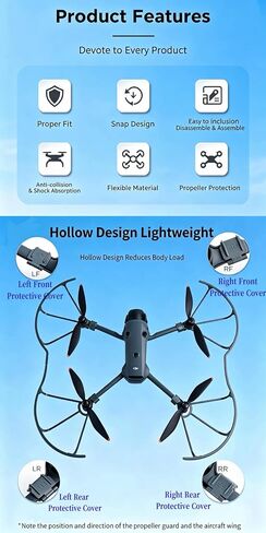 متوافق مع مجموعة ملحقات DJI Mavic 4 Pro، معدات الهبوط مع غطاء عدسة حماية للمروحة وواقي شاشة من الزجاج المقوى 9H، مجموعة حماية متكاملة للطائرة بدون طيار لتعزيز الثبات والسلامة in Kuwait
