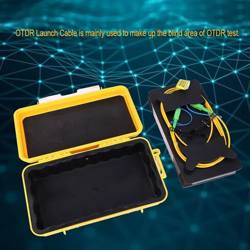 OTDR Launch Cable Box SM Sc-Sc 2km Deadband Eliminator Fiber Ring in Kuwait