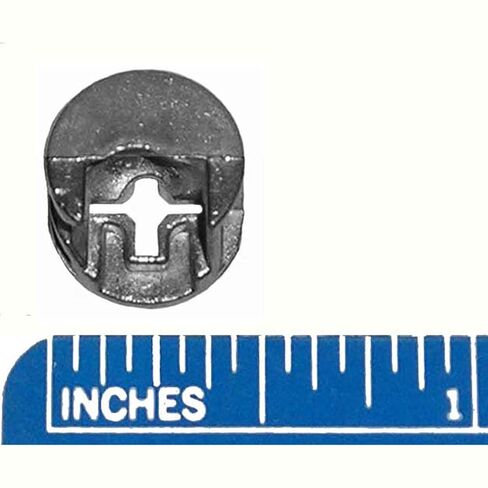 12mm x 10mm Cam Lock Nut Furniture Connector Fastener (1 Package of 10 Pieces) in Kuwait