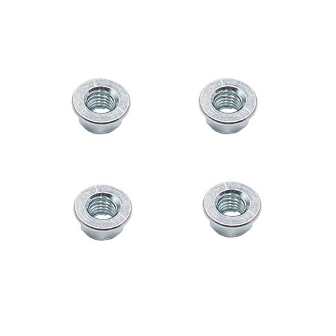 M8 x 1.25mm Flange Hex Lock Nut Self Locking Nuts 4 Pack in Kuwait