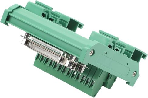 DB25 D-Sub Male & Female Header Board Terminal Block, DIN Rail Mount Interface Module For Breakout Board For Easy Signal Wiring For PLC Control Cabinet Equipment Testing & Connector in Kuwait