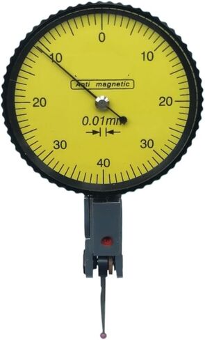 Dial Test Indicator 0-0.8mm Micron Dial Gage Horizontal, Vertical 0-0.2mmx0.002mm 0-10mm x 0.01mm(Vertical 0-0.8 Plus) in Kuwait