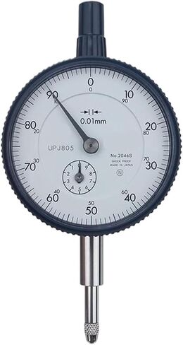 Lever Table 2046S 0.01mm X 10mm Dial Indicator, 0-100, 8mm Stem Measuring Tool in Kuwait