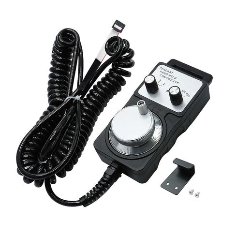 Pulse Generator 4Axis Pendant Handwheel 5V Manual Pulse Generator with MACH3 4AXIS Controller Card | Only pulse generator in Saudi Arabia