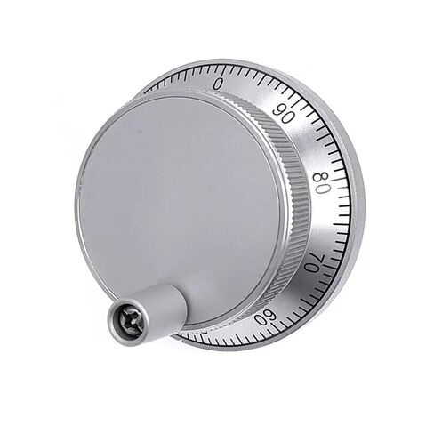 1Pcs Handwheel Pulser 60mm Pulse 100 5V 4Pin 6Pins Manual Pulse Generator | 60mm 6Pin 5V 100PPR in Saudi Arabia