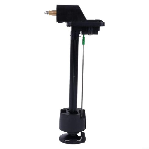 Boat Fuel Tank Connector with Fuel Meter Fitting for Outboard Motor, 12L/24LExternal Tank Gauge Assembly Compatible with Engines, Black Plastic Part in Saudi Arabia