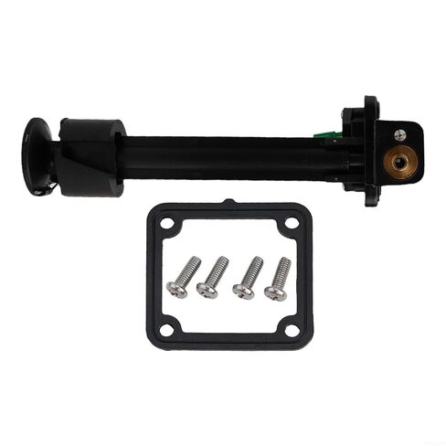 Boat Fuel Tank Connector with Fuel Meter Fitting for Outboard Motor, 12L/24LExternal Tank Gauge Assembly Compatible with Engines, Black Plastic Part in Saudi Arabia