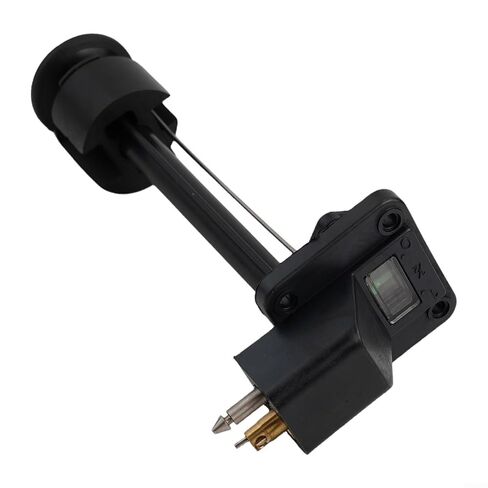 Boat Fuel Tank Connector with Fuel Meter Fitting for Outboard Motor, 12L/24LExternal Tank Gauge Assembly Compatible with Engines, Black Plastic Part in Saudi Arabia