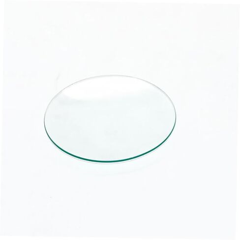 TIDTALEO 10pcs Transparent Glass Watch Glasses for Laboratory Use Flat Round Covers Multipurpose Beaker Lids for Chemistry Experiments Teaching and School Applications in Kuwait